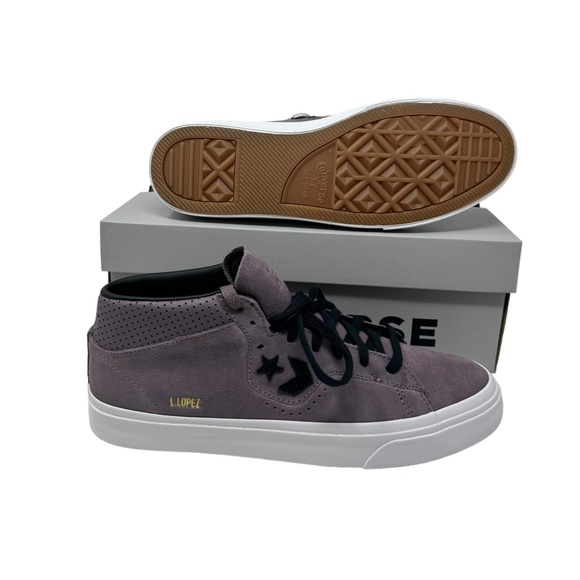 Converse CONS Louie Lopez Pro Mid Top Sneakers Suede Men's Shoes Casual A04614C - Picture 3 of 8